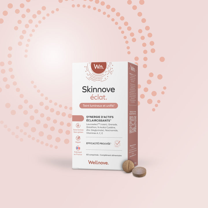 Skinnove éclat. – Complément alimentaire pour un teint lumineux et unifié