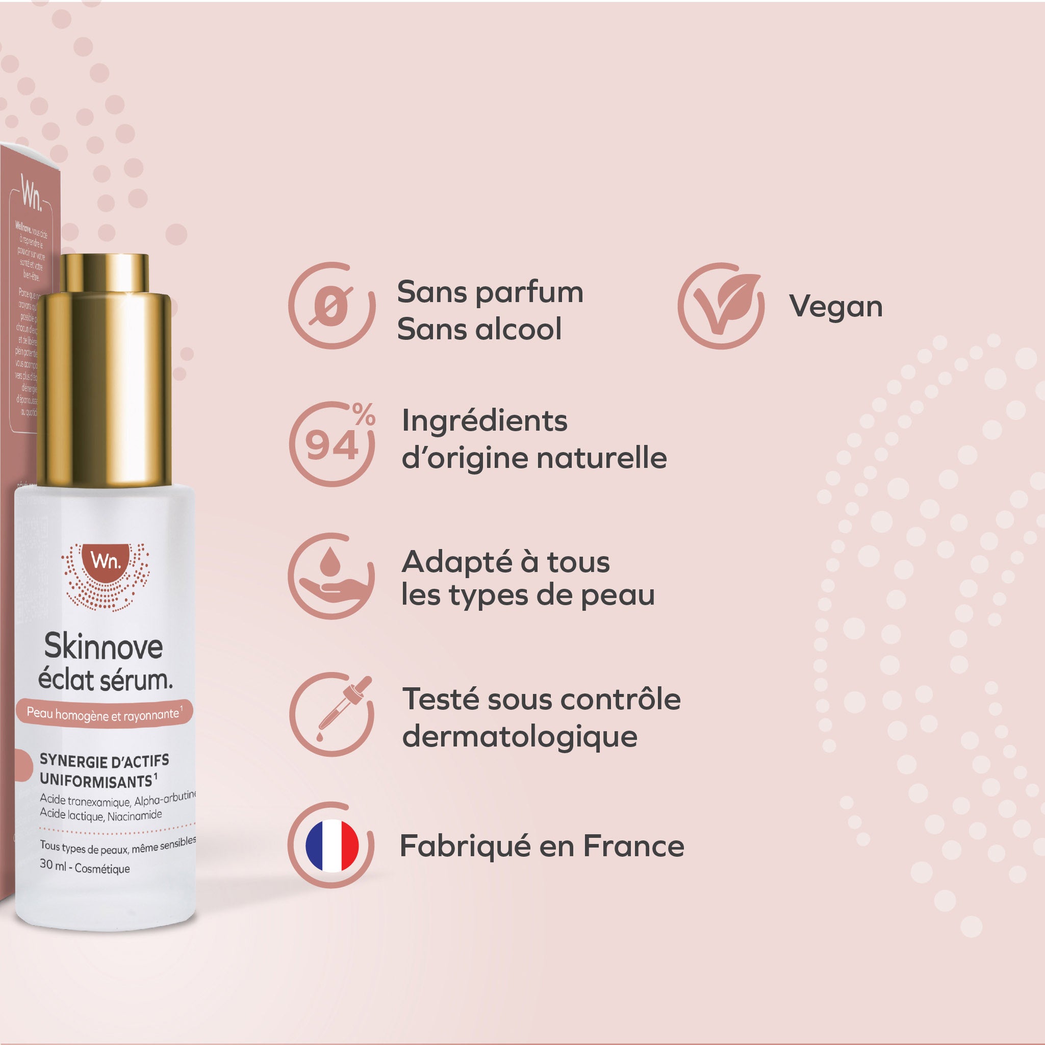 Skinnove éclat sérum.